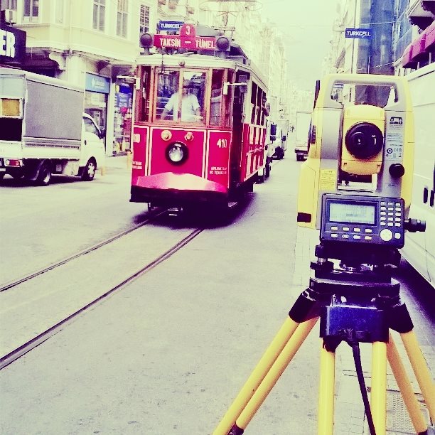 İstiklal Caddesi - Halihazır Harita ölçümü